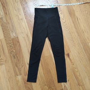 Girlfriend Collective high rise black leggings women's S